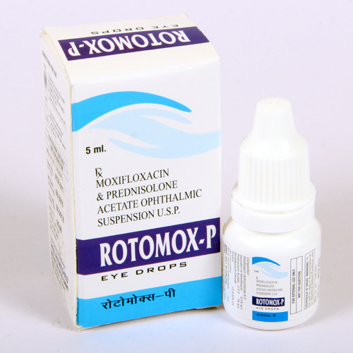 Moxifloxacin Prednisolone Acetate Eye Drops Supplier Franchise