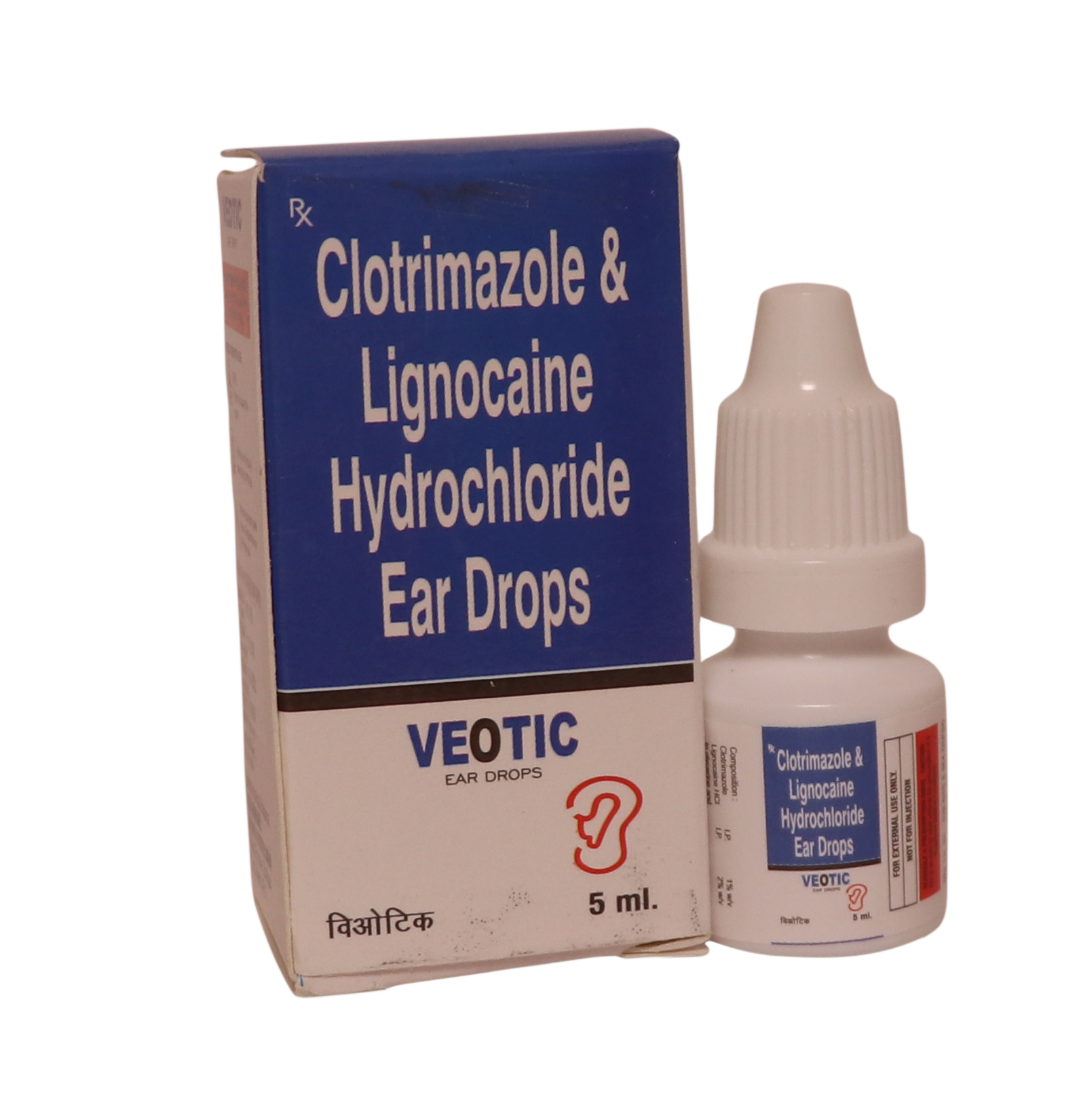 Clotrimazole 1 & Lignocaine 2 Ear Drops For Pharma Franchise