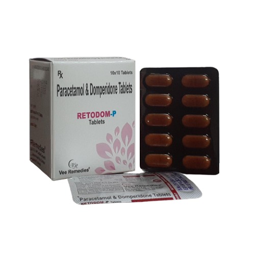 Paracetamol 500mg + Domperidone 20mg