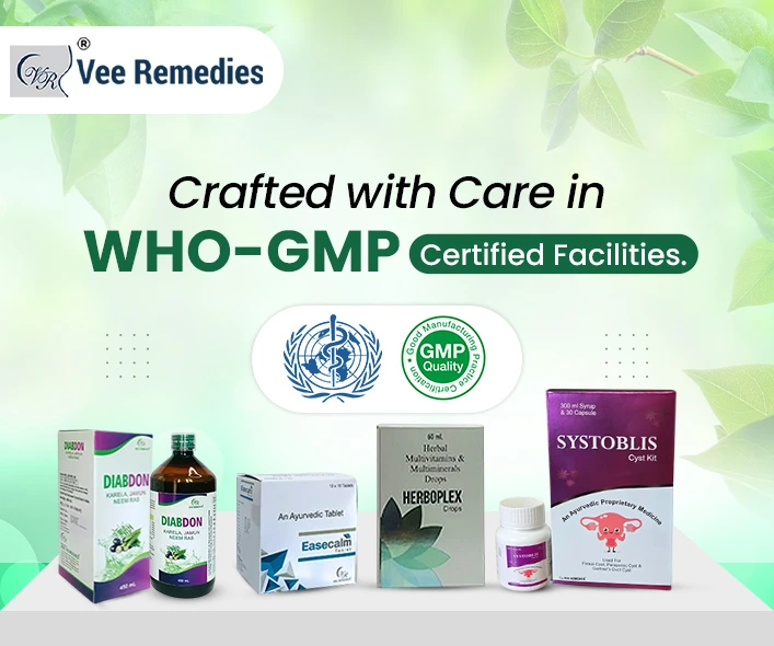 WHO, GMP Certified products