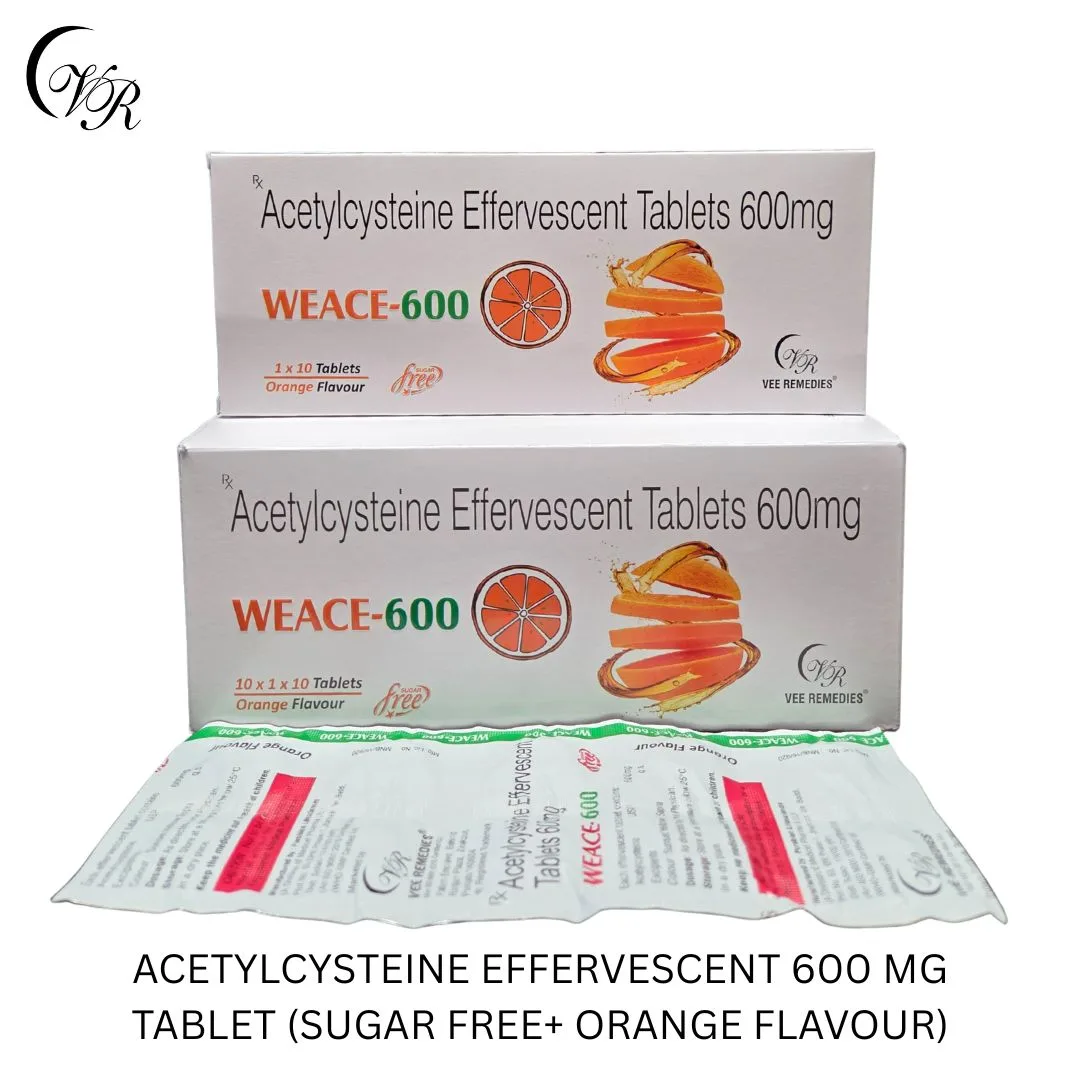Acetylcysteine Effervescent 600mg Tablets