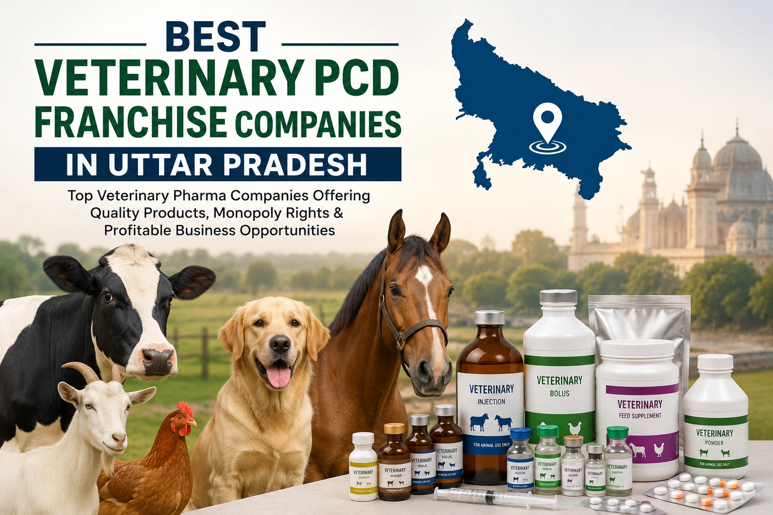 Best Veterinary PCD Franchise Companies in Uttar Pradesh