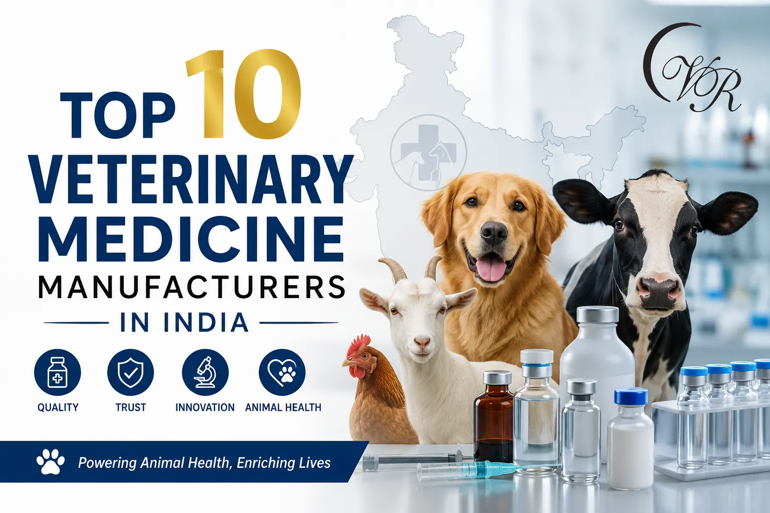 Top 10 Veterinary Medicine Manufacturers in India 